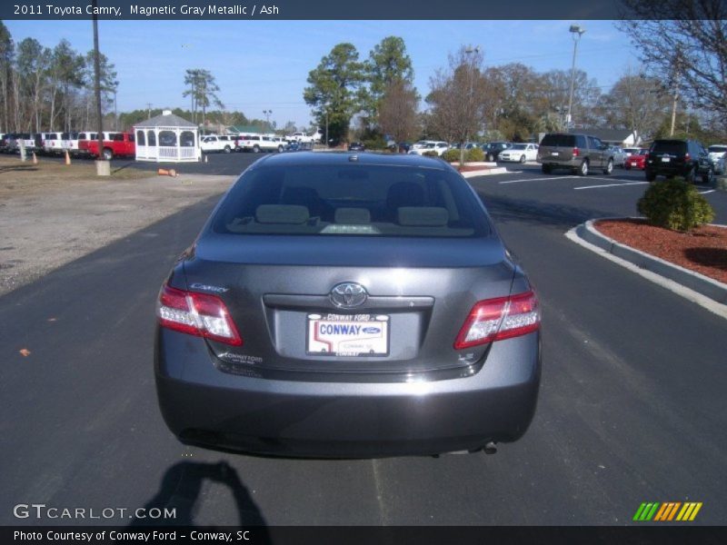 Magnetic Gray Metallic / Ash 2011 Toyota Camry