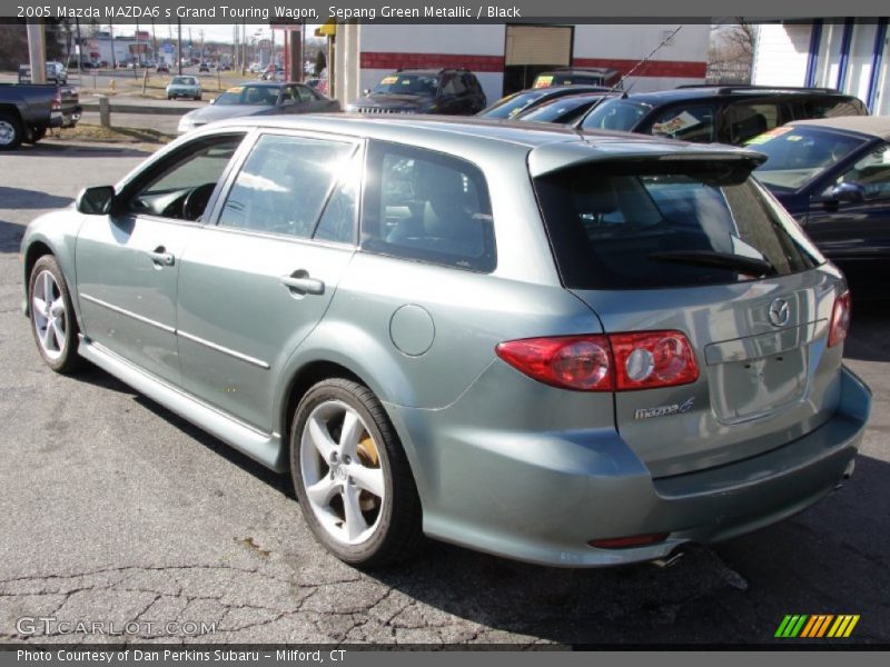 Sepang Green Metallic / Black 2005 Mazda MAZDA6 s Grand Touring Wagon