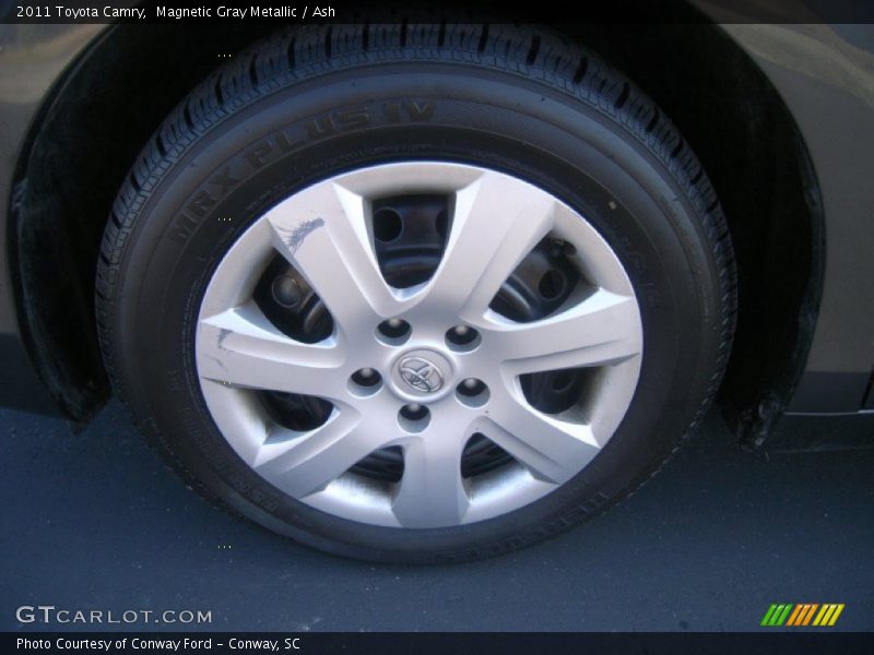 Magnetic Gray Metallic / Ash 2011 Toyota Camry