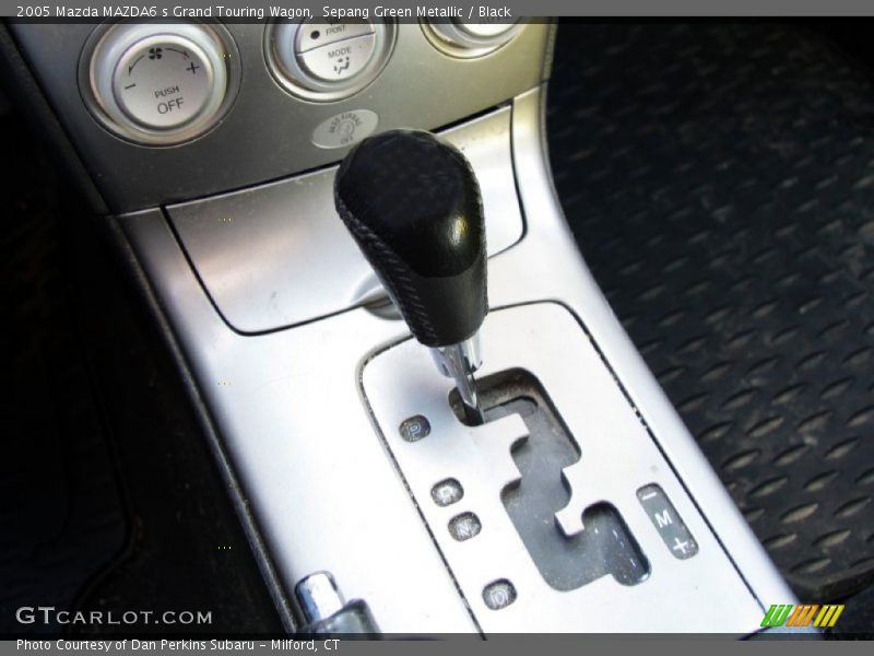 Sepang Green Metallic / Black 2005 Mazda MAZDA6 s Grand Touring Wagon