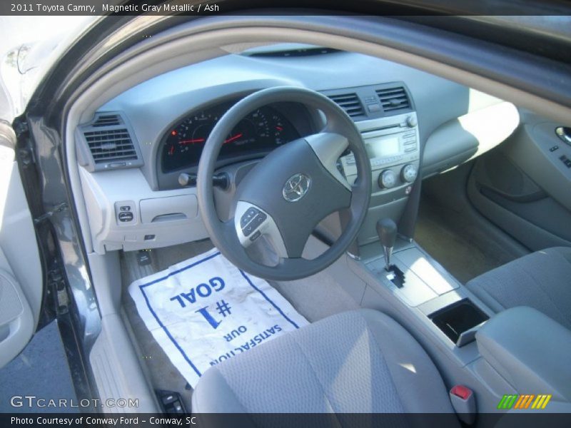 Magnetic Gray Metallic / Ash 2011 Toyota Camry