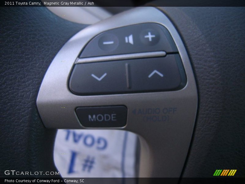 Magnetic Gray Metallic / Ash 2011 Toyota Camry