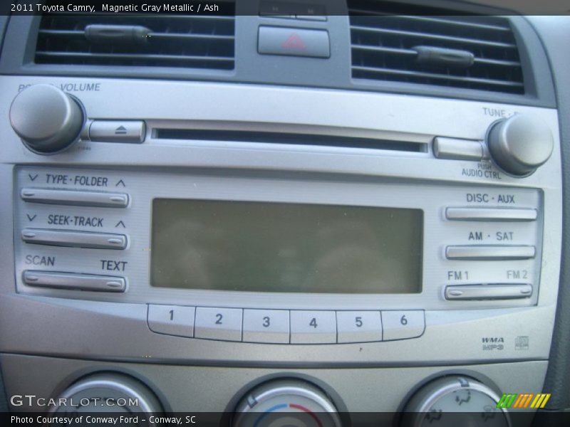 Magnetic Gray Metallic / Ash 2011 Toyota Camry