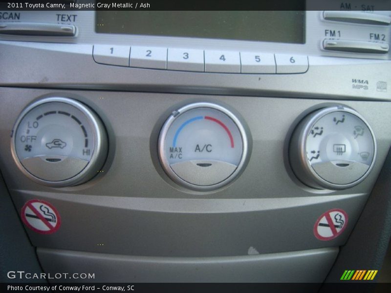 Magnetic Gray Metallic / Ash 2011 Toyota Camry