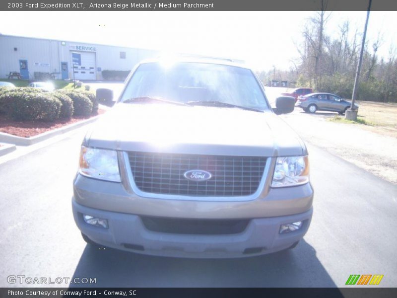 Arizona Beige Metallic / Medium Parchment 2003 Ford Expedition XLT