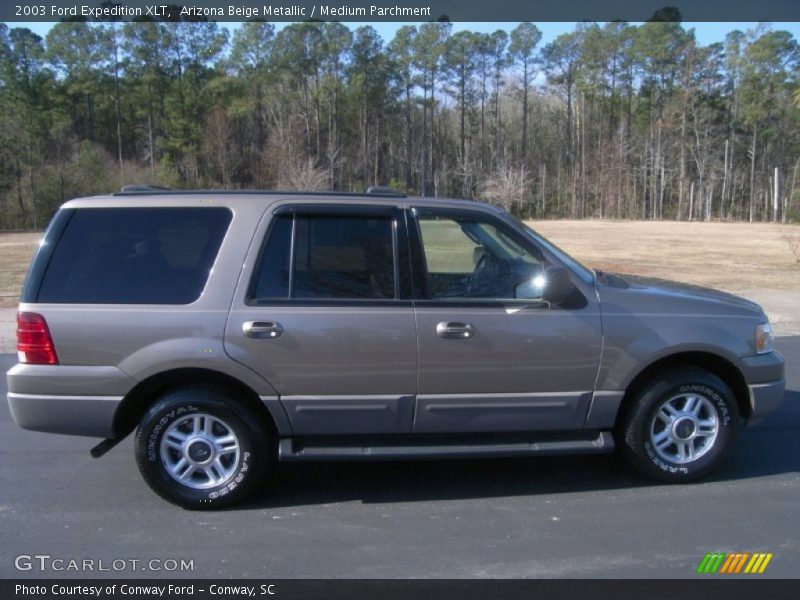 Arizona Beige Metallic / Medium Parchment 2003 Ford Expedition XLT