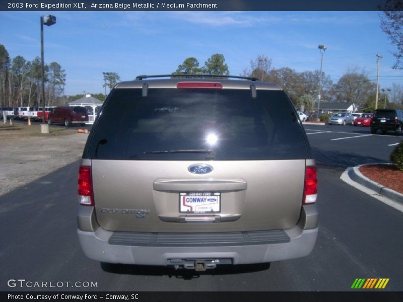 Arizona Beige Metallic / Medium Parchment 2003 Ford Expedition XLT
