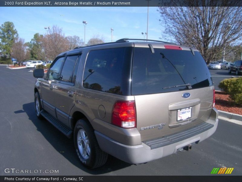 Arizona Beige Metallic / Medium Parchment 2003 Ford Expedition XLT