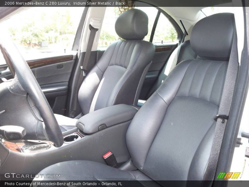 Iridium Silver Metallic / Black 2006 Mercedes-Benz C 280 Luxury