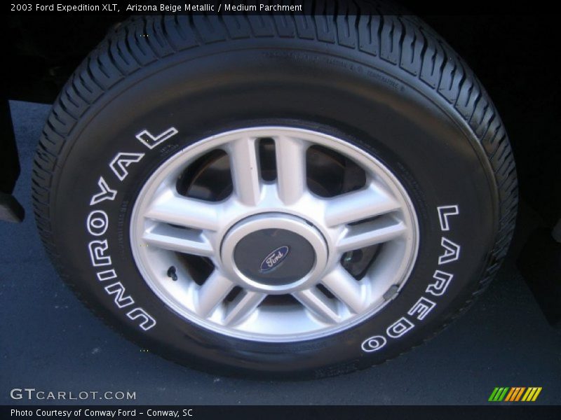 Arizona Beige Metallic / Medium Parchment 2003 Ford Expedition XLT