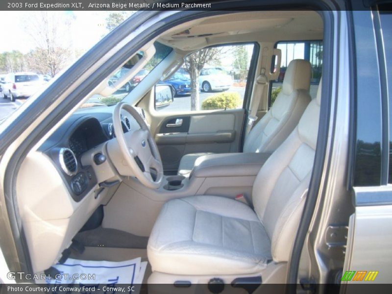 Arizona Beige Metallic / Medium Parchment 2003 Ford Expedition XLT