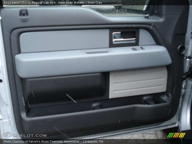 Ingot Silver Metallic / Steel Gray 2012 Ford F150 XL Regular Cab 4x4