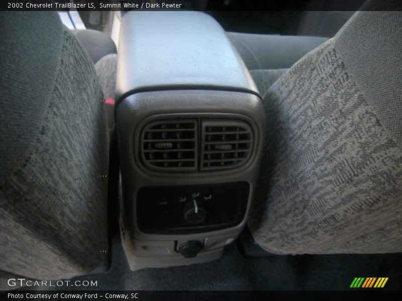 Summit White / Dark Pewter 2002 Chevrolet TrailBlazer LS