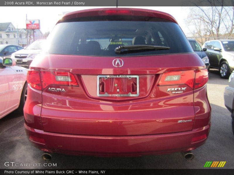 Moroccan Red Pearl / Ebony 2008 Acura RDX