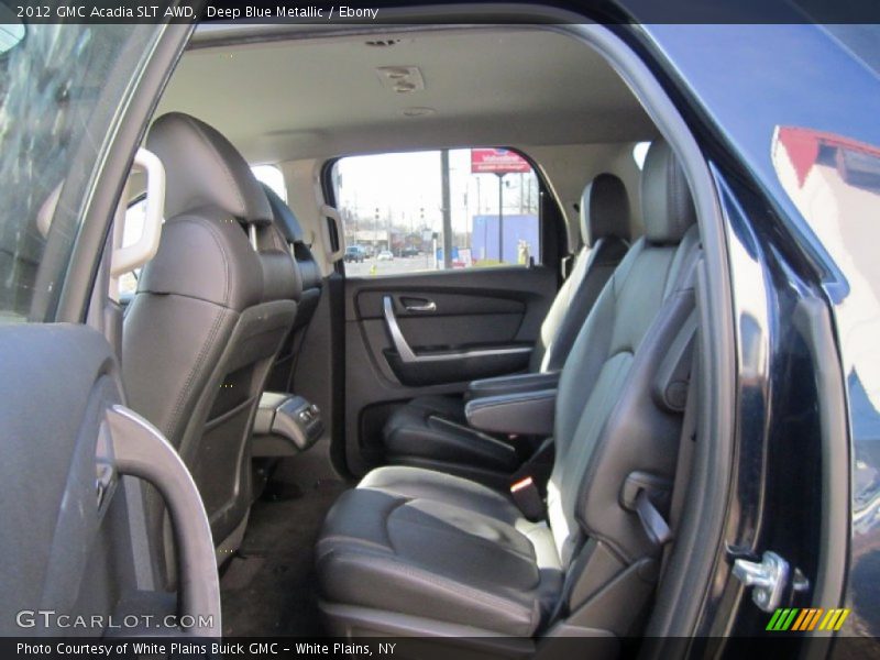 Deep Blue Metallic / Ebony 2012 GMC Acadia SLT AWD