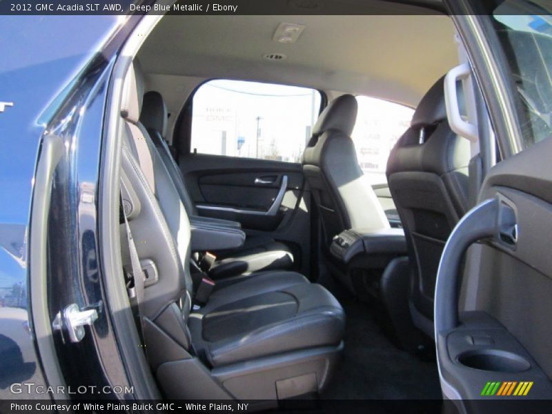 Deep Blue Metallic / Ebony 2012 GMC Acadia SLT AWD