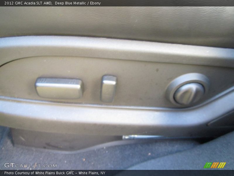 Deep Blue Metallic / Ebony 2012 GMC Acadia SLT AWD