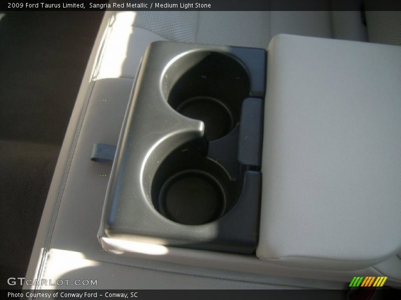 Sangria Red Metallic / Medium Light Stone 2009 Ford Taurus Limited
