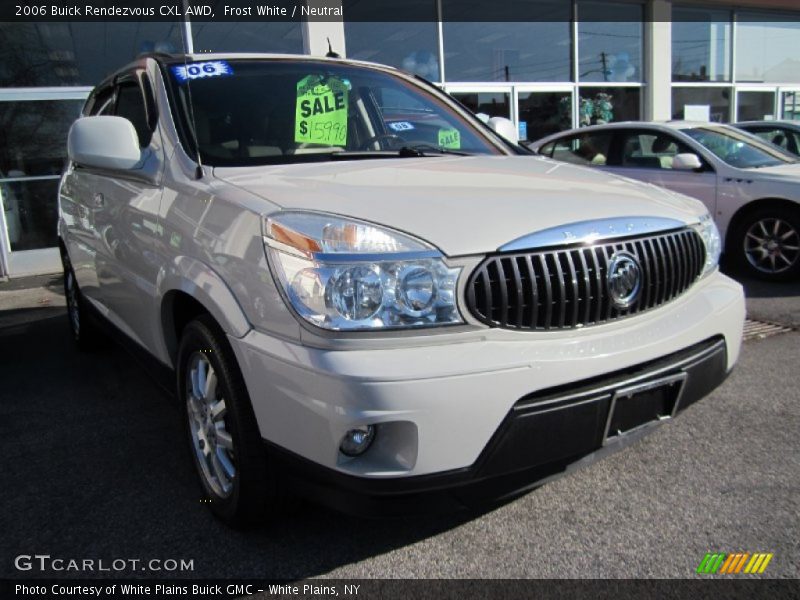 Frost White / Neutral 2006 Buick Rendezvous CXL AWD