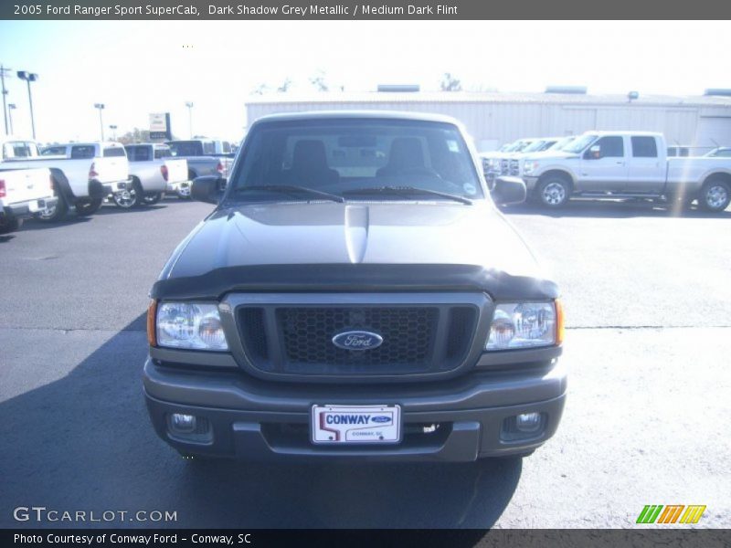 Dark Shadow Grey Metallic / Medium Dark Flint 2005 Ford Ranger Sport SuperCab