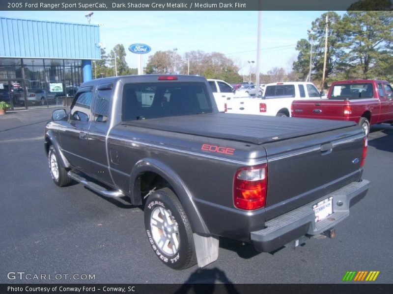 Dark Shadow Grey Metallic / Medium Dark Flint 2005 Ford Ranger Sport SuperCab