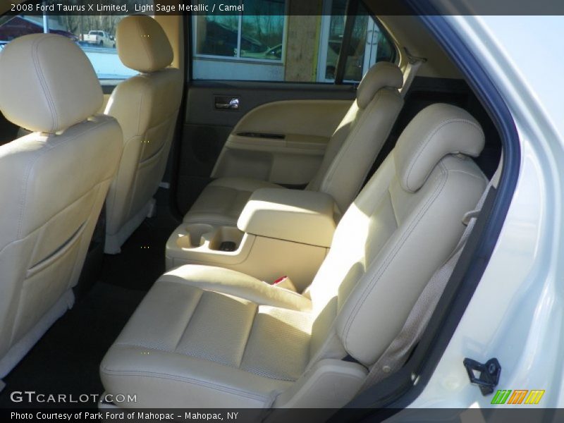 Light Sage Metallic / Camel 2008 Ford Taurus X Limited