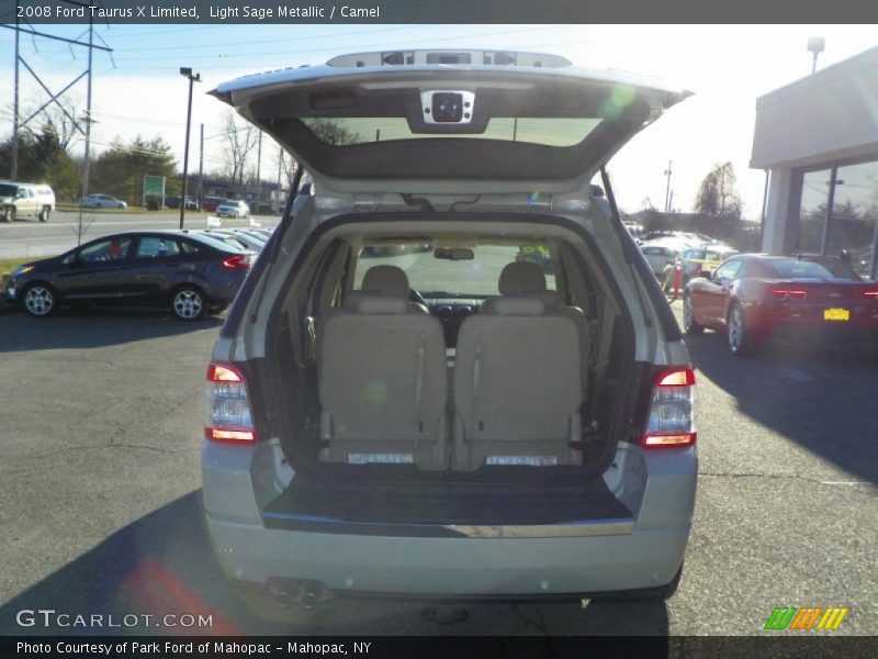 Light Sage Metallic / Camel 2008 Ford Taurus X Limited