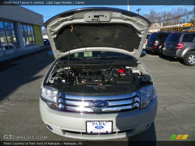 Light Sage Metallic / Camel 2008 Ford Taurus X Limited