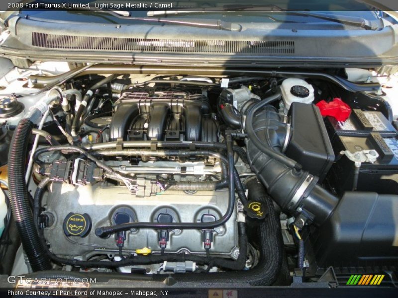Light Sage Metallic / Camel 2008 Ford Taurus X Limited