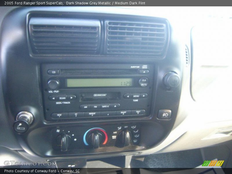 Dark Shadow Grey Metallic / Medium Dark Flint 2005 Ford Ranger Sport SuperCab