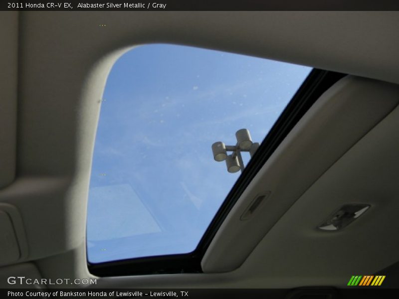 Alabaster Silver Metallic / Gray 2011 Honda CR-V EX