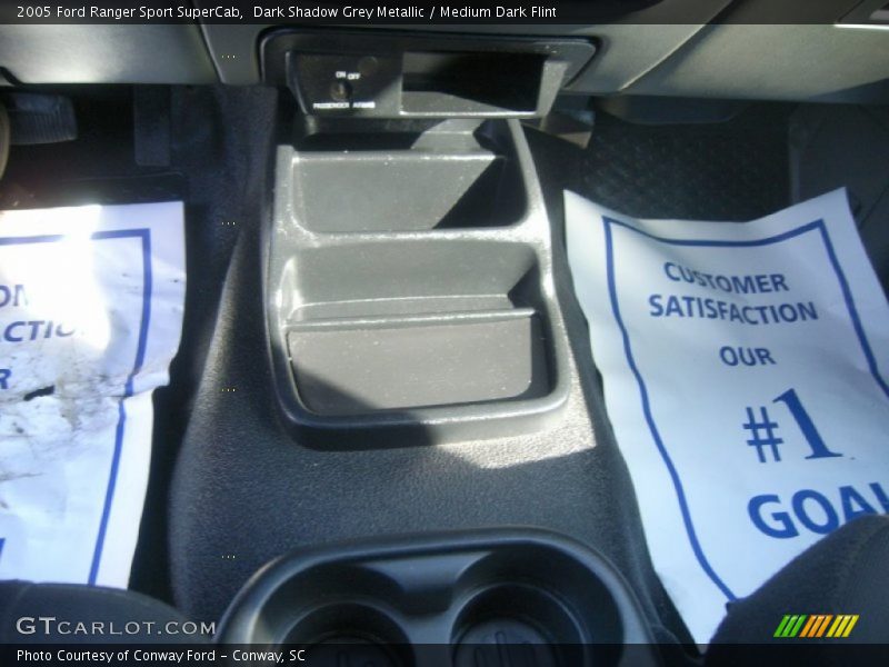 Dark Shadow Grey Metallic / Medium Dark Flint 2005 Ford Ranger Sport SuperCab