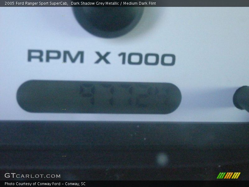 Dark Shadow Grey Metallic / Medium Dark Flint 2005 Ford Ranger Sport SuperCab