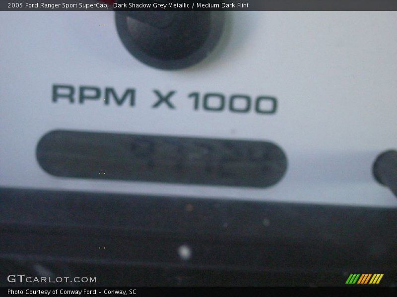 Dark Shadow Grey Metallic / Medium Dark Flint 2005 Ford Ranger Sport SuperCab