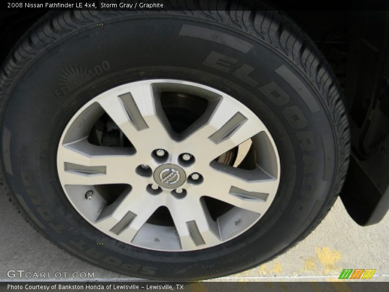 Storm Gray / Graphite 2008 Nissan Pathfinder LE 4x4