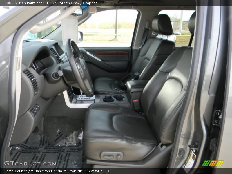 Storm Gray / Graphite 2008 Nissan Pathfinder LE 4x4