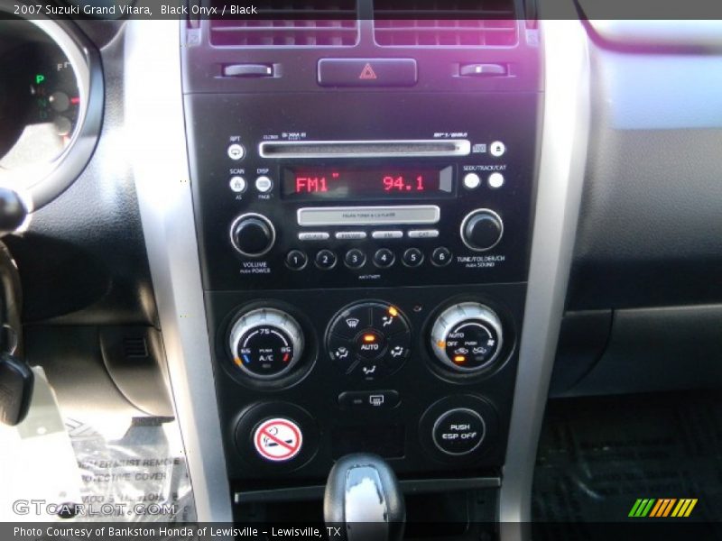 Black Onyx / Black 2007 Suzuki Grand Vitara