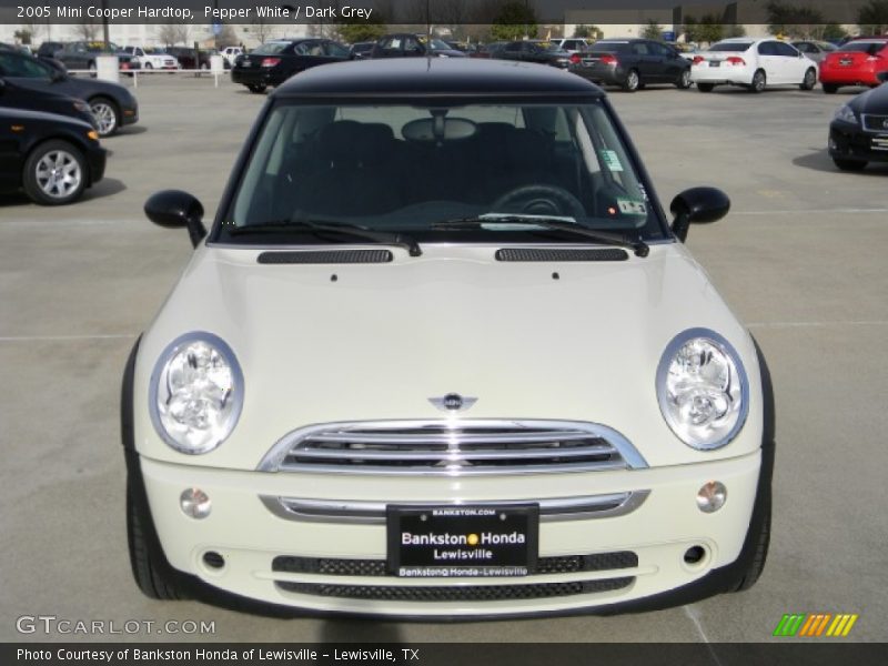 Pepper White / Dark Grey 2005 Mini Cooper Hardtop