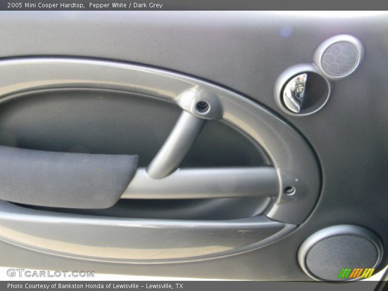 Pepper White / Dark Grey 2005 Mini Cooper Hardtop