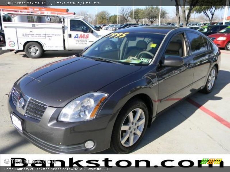 Smoke Metallic / Cafe Latte 2004 Nissan Maxima 3.5 SL