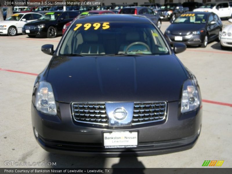 Smoke Metallic / Cafe Latte 2004 Nissan Maxima 3.5 SL