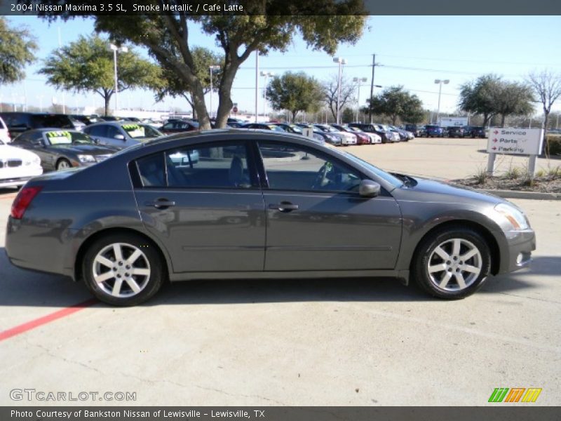Smoke Metallic / Cafe Latte 2004 Nissan Maxima 3.5 SL