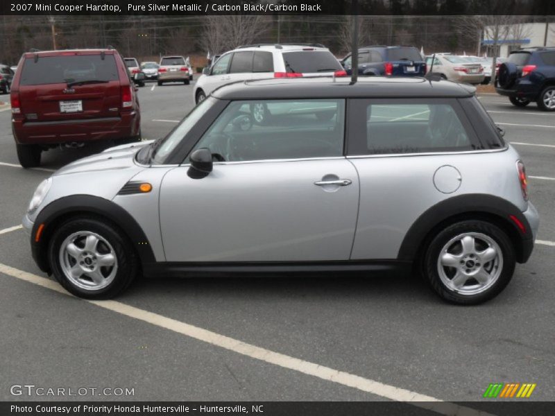 Pure Silver Metallic / Carbon Black/Carbon Black 2007 Mini Cooper Hardtop