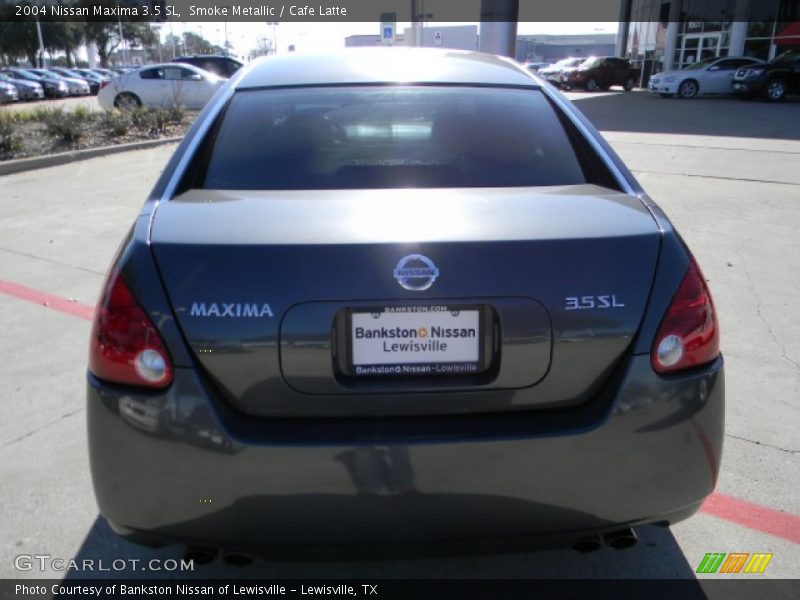 Smoke Metallic / Cafe Latte 2004 Nissan Maxima 3.5 SL