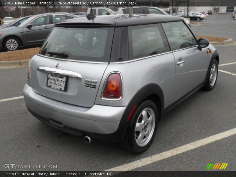 Pure Silver Metallic / Carbon Black/Carbon Black 2007 Mini Cooper Hardtop