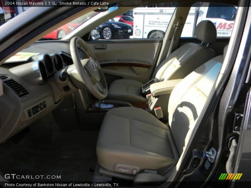 Smoke Metallic / Cafe Latte 2004 Nissan Maxima 3.5 SL