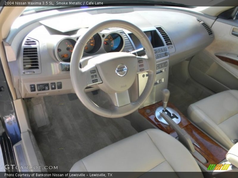 Smoke Metallic / Cafe Latte 2004 Nissan Maxima 3.5 SL