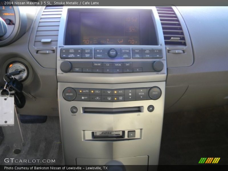 Smoke Metallic / Cafe Latte 2004 Nissan Maxima 3.5 SL