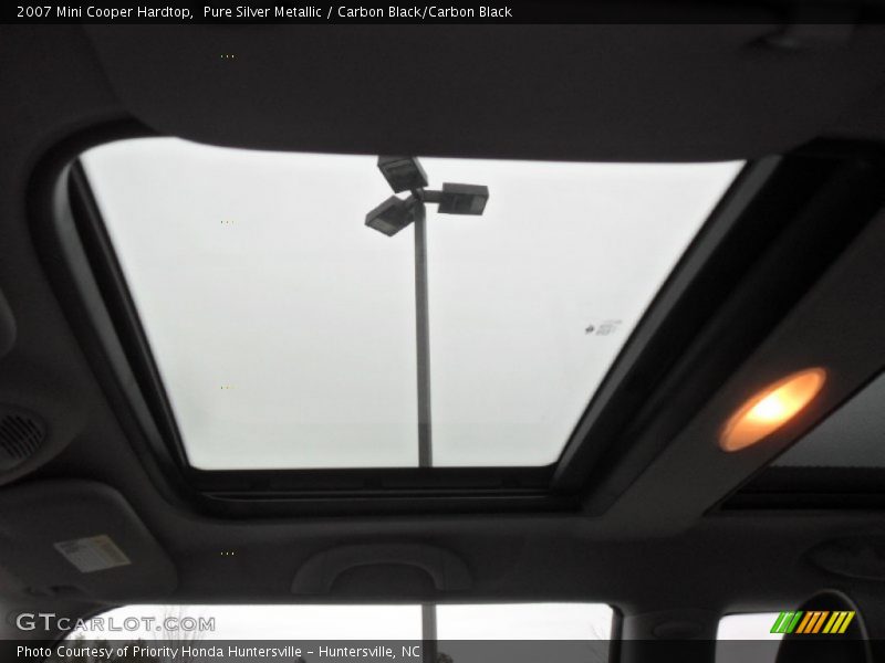 Pure Silver Metallic / Carbon Black/Carbon Black 2007 Mini Cooper Hardtop