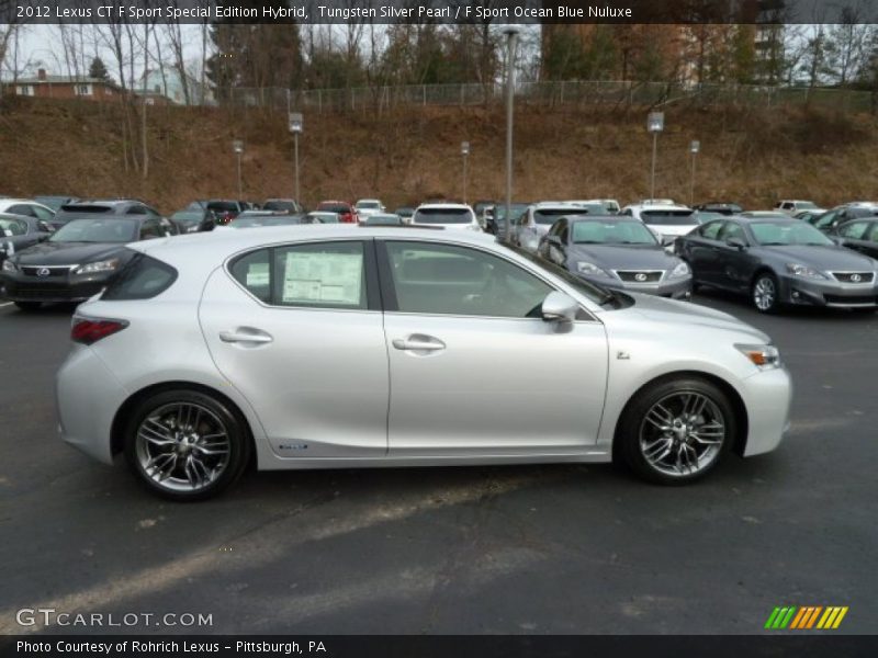  2012 CT F Sport Special Edition Hybrid Tungsten Silver Pearl